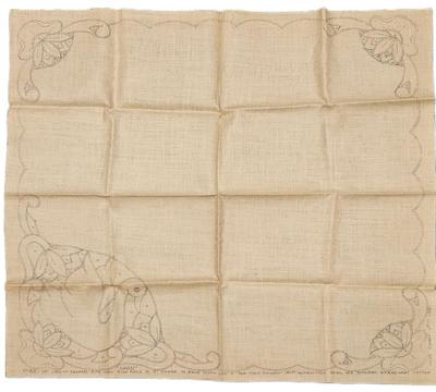 No 852 24” join it square pure linen swan trade wonder art mark (4)
