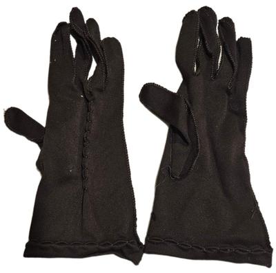 1940s 1950s women s black gloves (2)