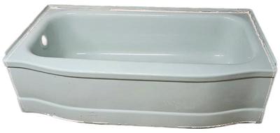 1950s Briggs Beautyware Bathtub (steel), Sink (porcelain) and Toilet (porcelain) Sea Green 'Briggs Beautyware Fixtures Can Make Your...