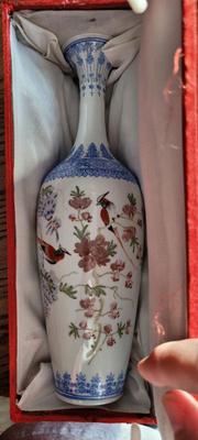 Eggshell porcelain purchased in the 1990s in china at the factory 5)