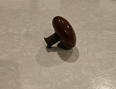 Clay door knob