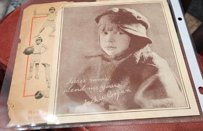 Sale Photo Thumbnail #609: Records early 1900s jackie coogan with photo 5)