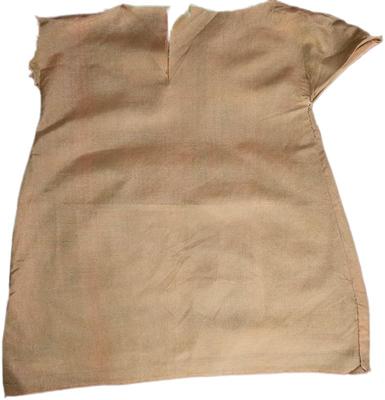 Unfinished doll dress fabulous rayon material