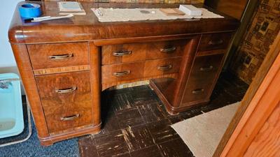 Edwardian 20s waterfall buffet and table (7)