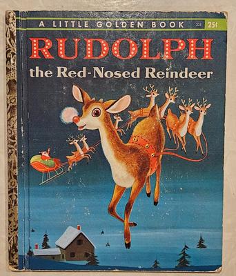 1950s rudolph the red nosed reindeer 331