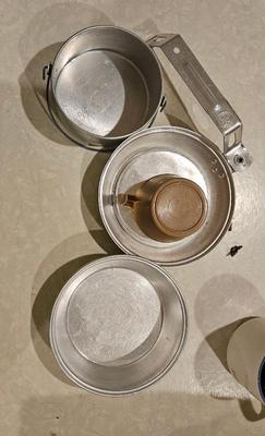 Official boy scout mess kit 2)