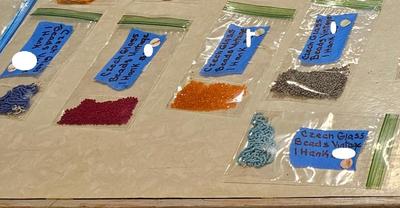Czech glass bead 27 hanks plus tons of czech lose beads 4)