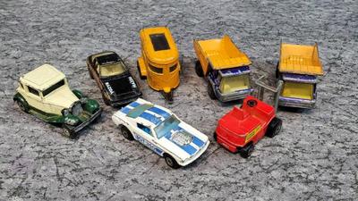 Matchbox car lot
