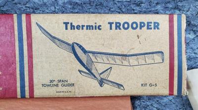 Vintage jetco superflite towline glider model plane kit