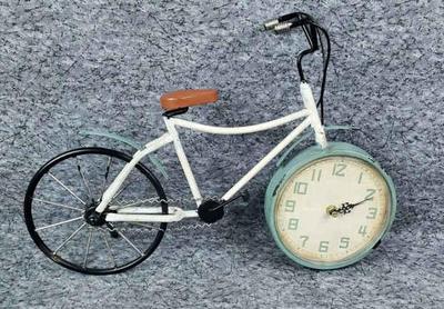 Vintage bicycle shaped clock