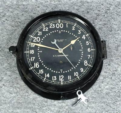 Vintage chelsea u s.government nautical clock