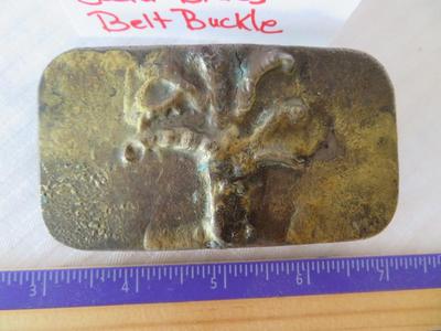 Vintage BRASS Belt Buckle