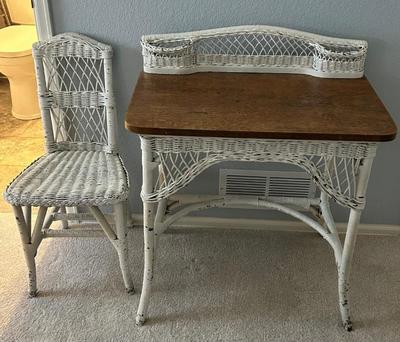 Wicker furniture
