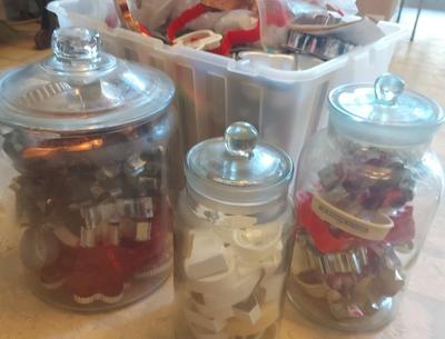 GARGANTUAN COLLECTION OF COOKIE CUTTERS