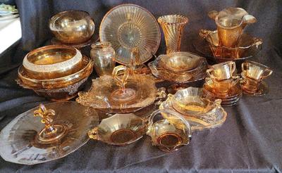 AMAZING AMBER GLASS ASSORTMENT 