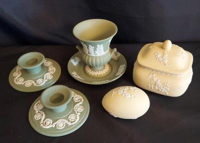 LOVELY WEDGWOOD JASPERWARE ASSORTMENT 