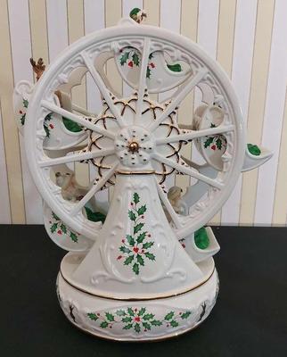 LENOX HOLIDAY FERRIS WHEEL CENTERPIECE