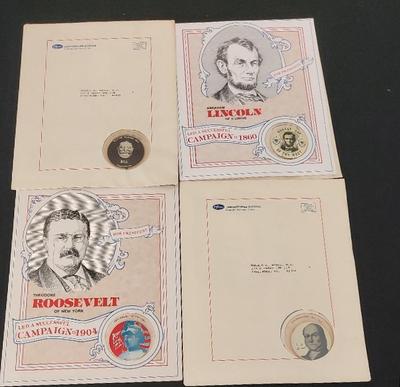 1976 PFIZER REPRODUCTIONS PRESIDENTIAL CAMPAIGN PINS