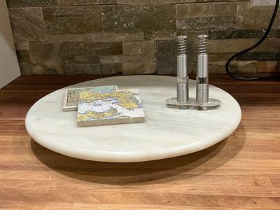 Marble Lazy Susan, Grinders