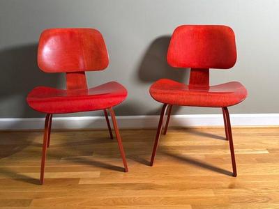 Eames Mid-Century Molded Chairs Herman Miller