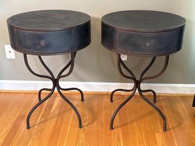 Brussels Round Bedside Tables