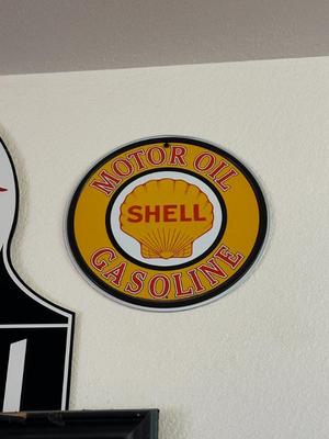 Sale Photo Thumbnail #161: Shell Oil Sign