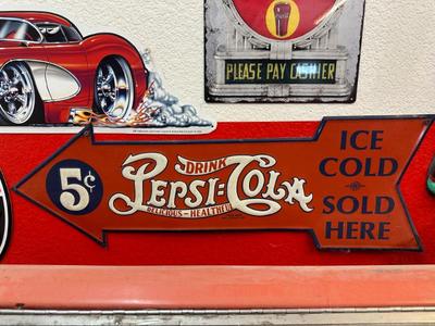 Sale Photo Thumbnail #138: Pepsi Sign