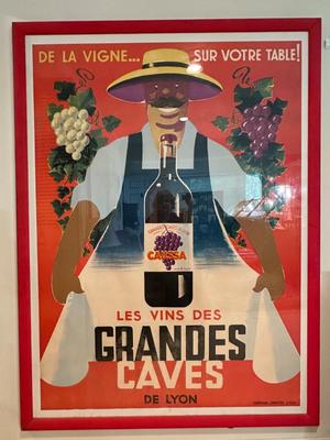 Sale Photo Thumbnail #9: Oversized vintage lithograph poster