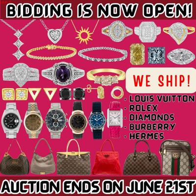 For more information and to place your bids, kindly visit us at https://garnetgazelle.hibid.com/ BID NOW!