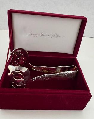 Silverplated Tongs- American Silversmith Collection By Godinger- Reproduction Of Tiffany