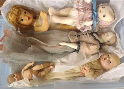 VINTAGE DOLL MYSTERY LOT