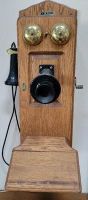 ANTIQUE 1900 WALL TELEPHONE 