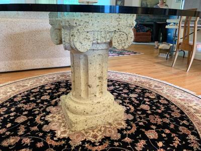 Sale Photo Thumbnail #96: Base would be a nice for an antique garden urn.