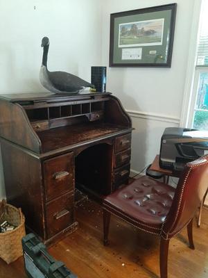 Sale Photo Thumbnail #41: Roll top desk $100.00
