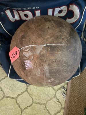 1800's Wooden Bowling Ball