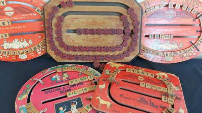 SWEETEST RICHMOND LETTER AND NUMBER BOARDS FROM THE 1940s