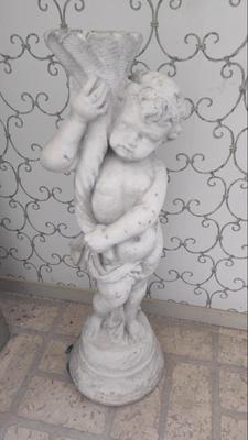 HEAVY CHERUB STATUE