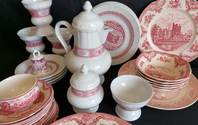 W. GERMAN HEINRICH RUDESHEIMER COFFEE SET AND MORE