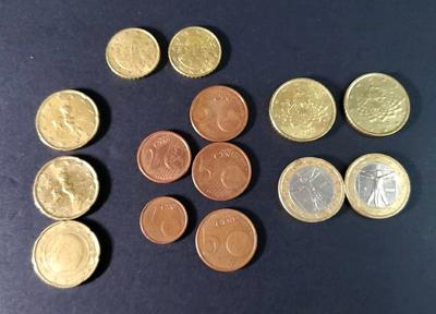 Euro coins
