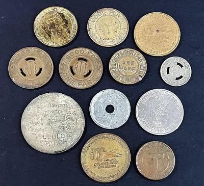 Novelty coins gaming transit, souvenir