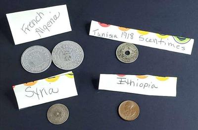 Coins north africa and middle east
