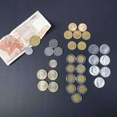 Greek and italian currency