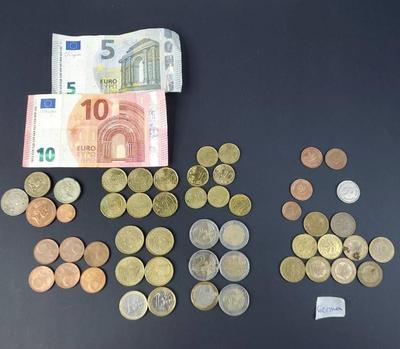 Currency euros british and german