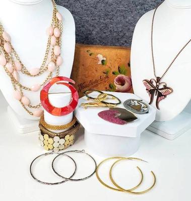 Costume jewelry summer colors
