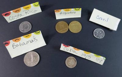 Coins bahamas and latin america