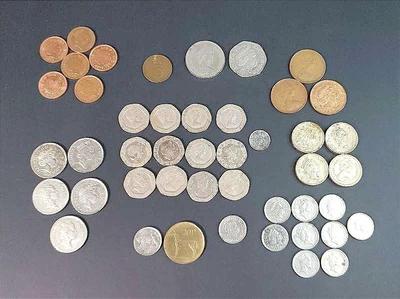 British and irish coins