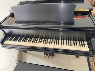 Vintage 1970s SOHMER & Co Baby Grand Piano in Stunning Ebony Black. $2500 PRESALE ITEM