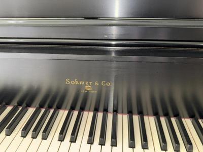 Vintage 1970s SOHMER & Co Baby Grand Piano in Stunning Ebony Black. $2500 PRESALE ITEM