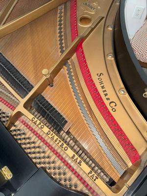 Vintage 1970s SOHMER & Co Baby Grand Piano in Stunning Ebony Black. $2500 PRESALE ITEM