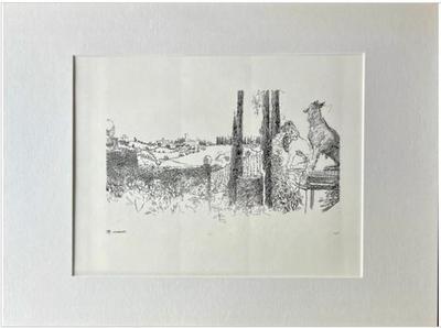 Sale Photo Thumbnail #34: Vintage Animal Print - Signed "Case"